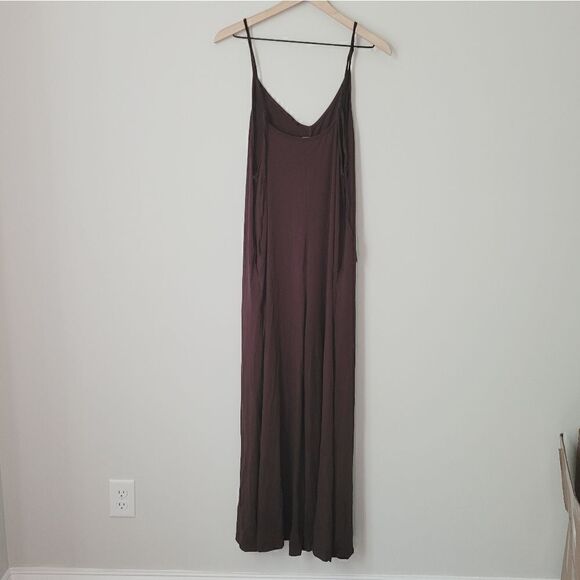 Listicle Tie Strap Wide Leg Tank Jumpsuit Size Medium - Picture 5 of 6